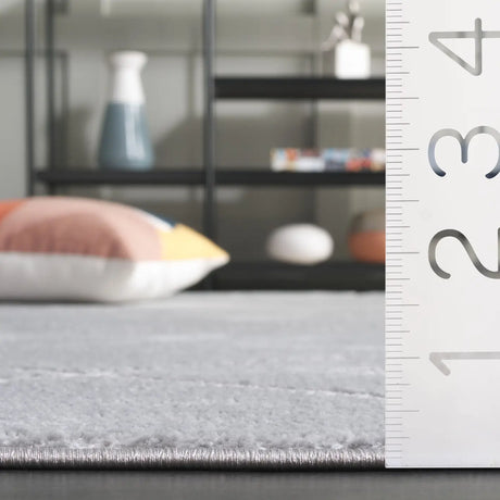 Safavieh Carter 4'-0" x 6'-0" Rug in Grey / Light Grey