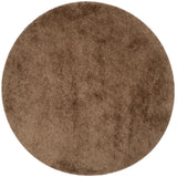 Safavieh Shag 6'-0" x 6'-0" Rug in Taupe