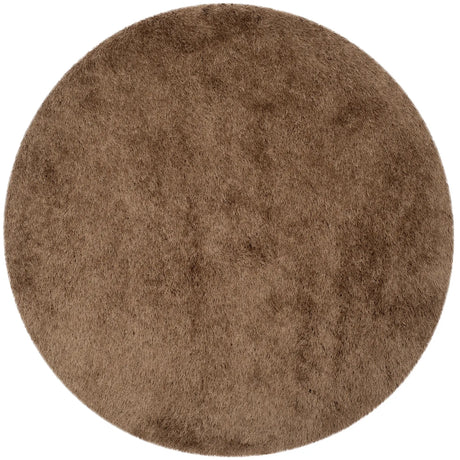 Safavieh Shag 6'-0" x 6'-0" Rug in Taupe