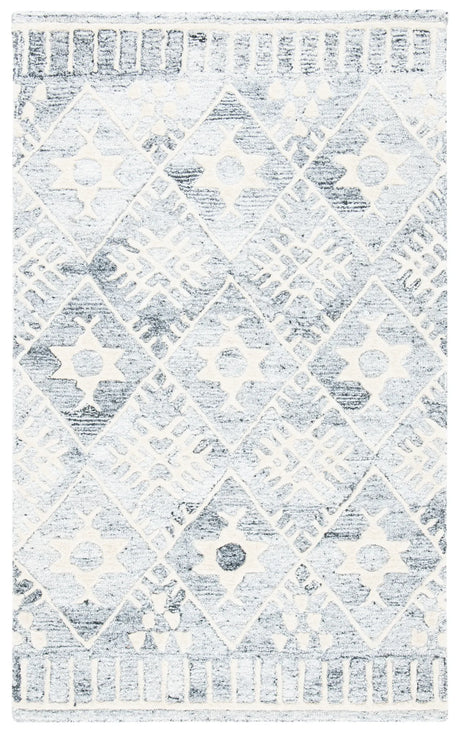 Safavieh Roslyn 3'-0" x 5'-0" Rug in Grey / Ivory
