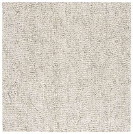 Safavieh Ebony 6'-0" x 6'-0" Rug in Light Green / Ivory