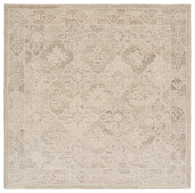Safavieh Martha Stewart 6'-0" x 6'-0" Rug in Beige / Ivory