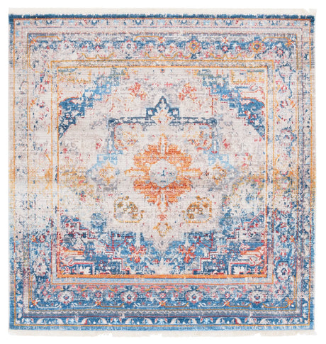 Safavieh Vintage Persian 5'-0" x 5'-0" Rug in Blue / Multi