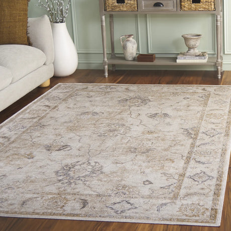 Safavieh Atlas 5'-3" x 7'-7" Rug in Ivory / Beige