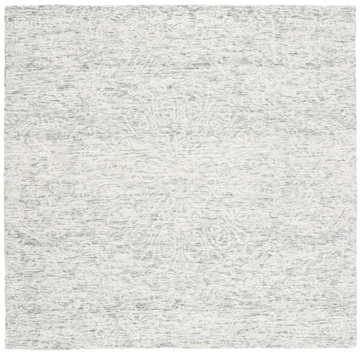 Safavieh Metro 6'-0" x 6'-0" Rug in Dark Grey / Ivory