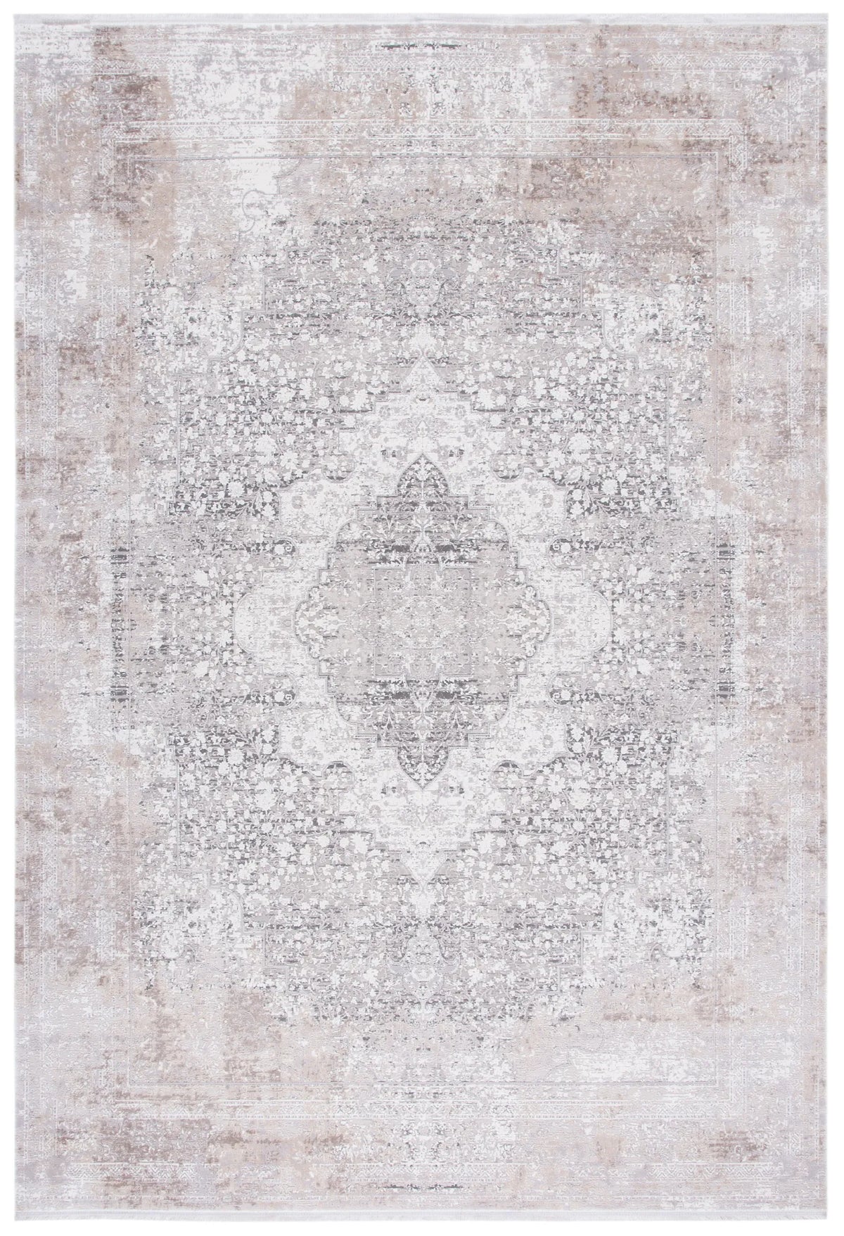 Safavieh Signature 400 5'-3" x 7'-7" Rug in Grey / Ivory