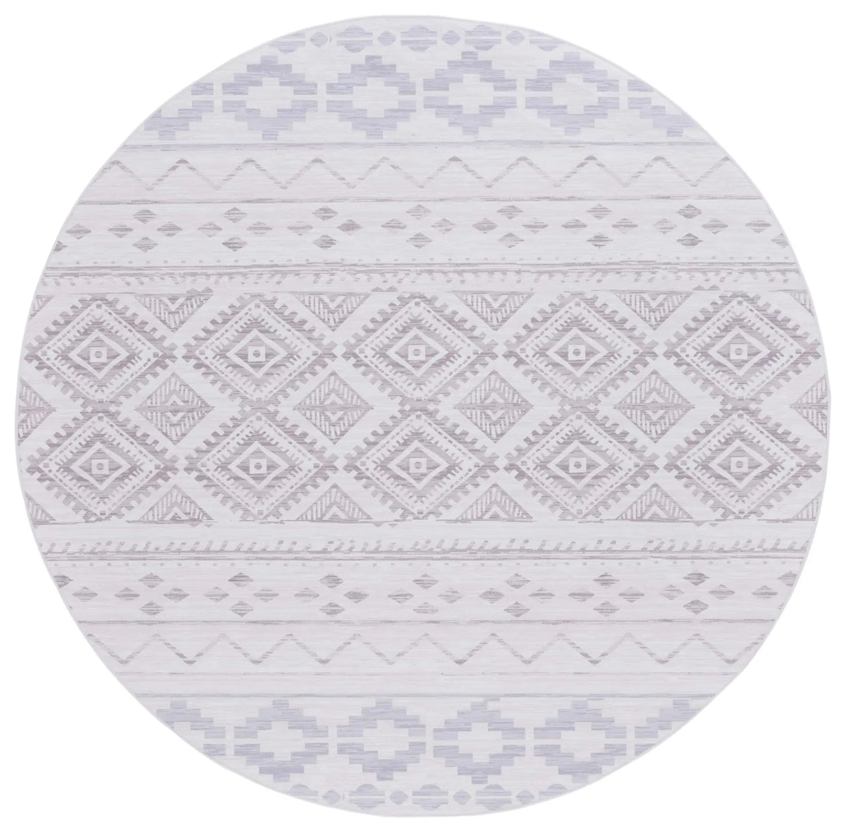 Safavieh Tucson 6'-0" x 6'-0" Rug in Beige / Grey