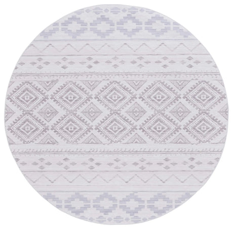 Safavieh Tucson 6'-0" x 6'-0" Rug in Beige / Grey