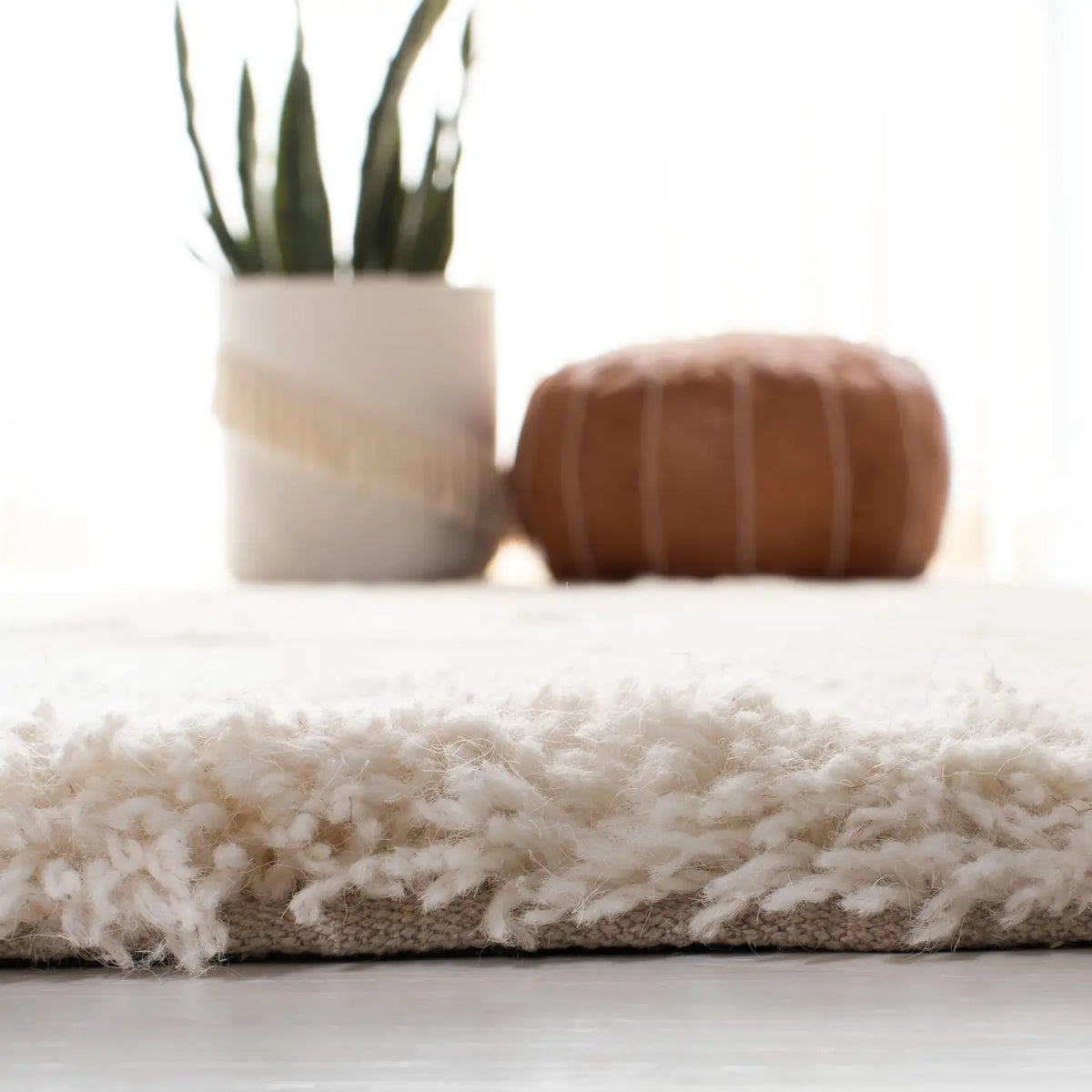 Safavieh Casablanca 4'-0" x 6'-0" Rug in Ivory / Black
