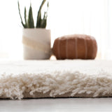 Safavieh Casablanca 4'-0" x 6'-0" Rug in Ivory / Black