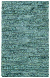 Safavieh Vermont 4'-0" x 6'-0" Rug in Dark Green / Black