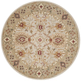 Safavieh Antiquity 6'-0" x 6'-0" Rug in Grey Beige / Sage
