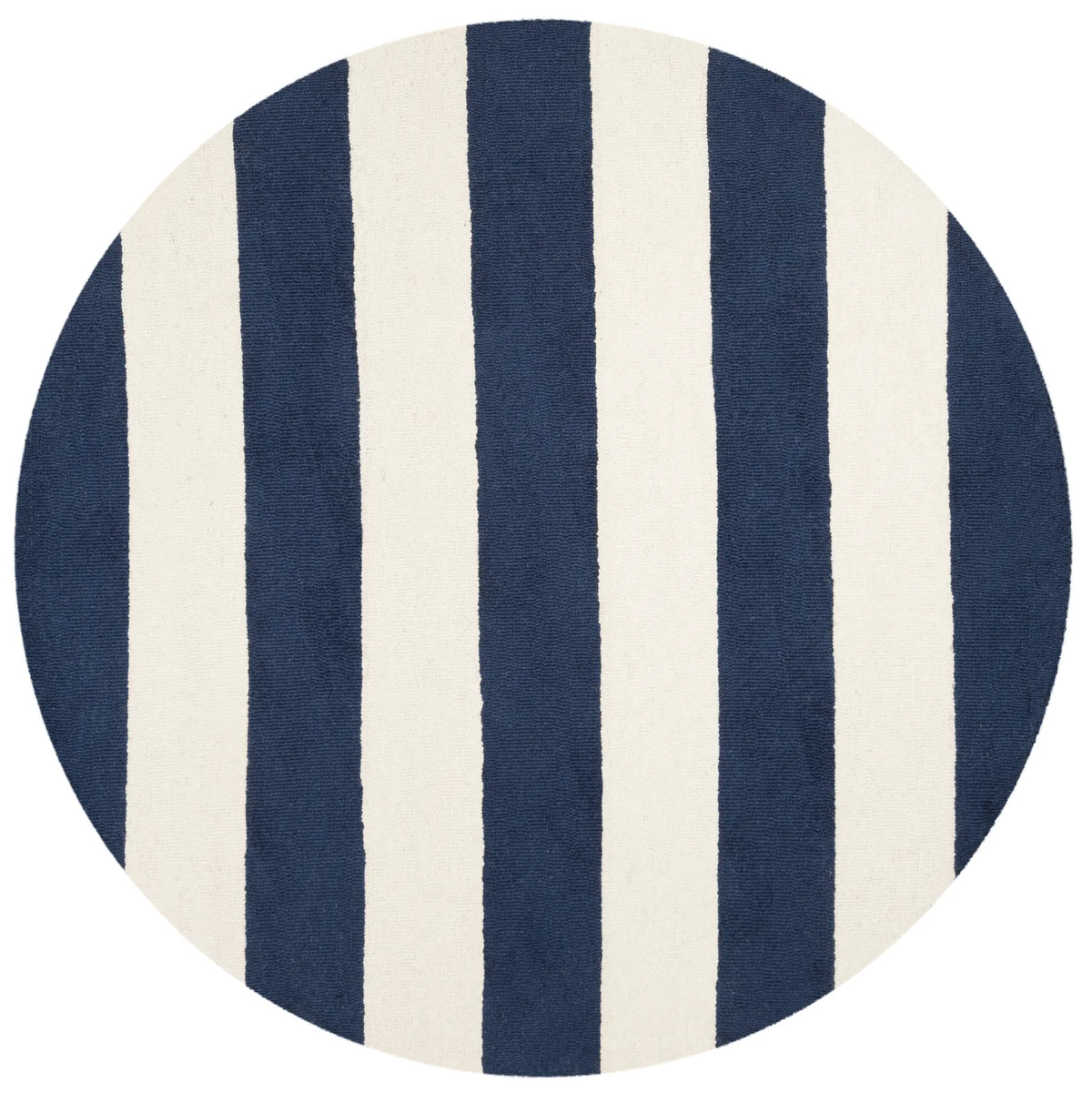 Safavieh Safavieh Kids 5'-0" x 5'-0" Rug in Navy / Ivory