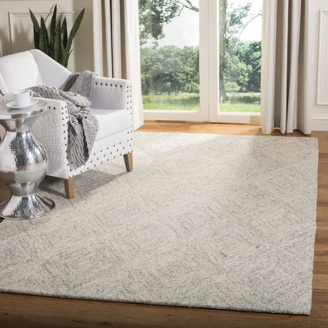 Safavieh Abstract 5'-0" x 8'-0" Rug in Silver