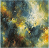 Safavieh Galaxy 5'-3" x 5'-3" Rug in Blue / Multi