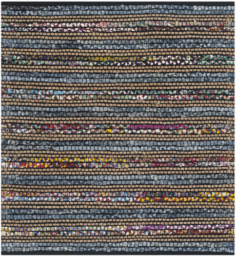 Safavieh Cape Cod 4'-0" x 4'-0" Rug in Blue / Multi
