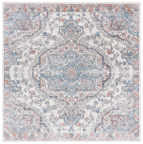 Safavieh Oregon 800 6'-7" x 6'-7" Rug in Grey / Blue