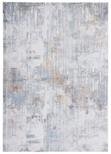 Safavieh Bel Air 4'-5" x 6'-5" Rug in Grey / Gold