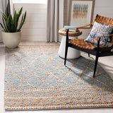 Safavieh Natural Fiber 4'-0" x 6'-0" Rug in Natural / Blue