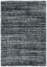 Safavieh Hudson Shag 4'-0" x 6'-0" Rug in Dark Grey / Ivory