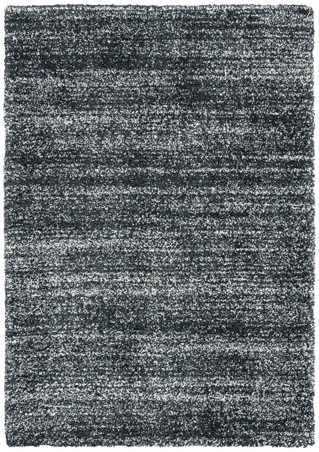 Safavieh Hudson Shag 4'-0" x 6'-0" Rug in Dark Grey / Ivory
