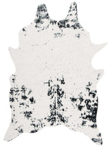 Safavieh Faux Cowhide 5'-0" x 6'-5" Rug in Beige / Black