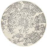Safavieh Adirondack 6'-0" x 6'-0" Rug in Ivory / Silver