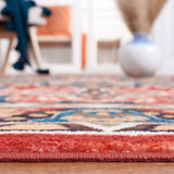 Safavieh Riviera 4'-5" x 6'-0" Rug in Black / Red