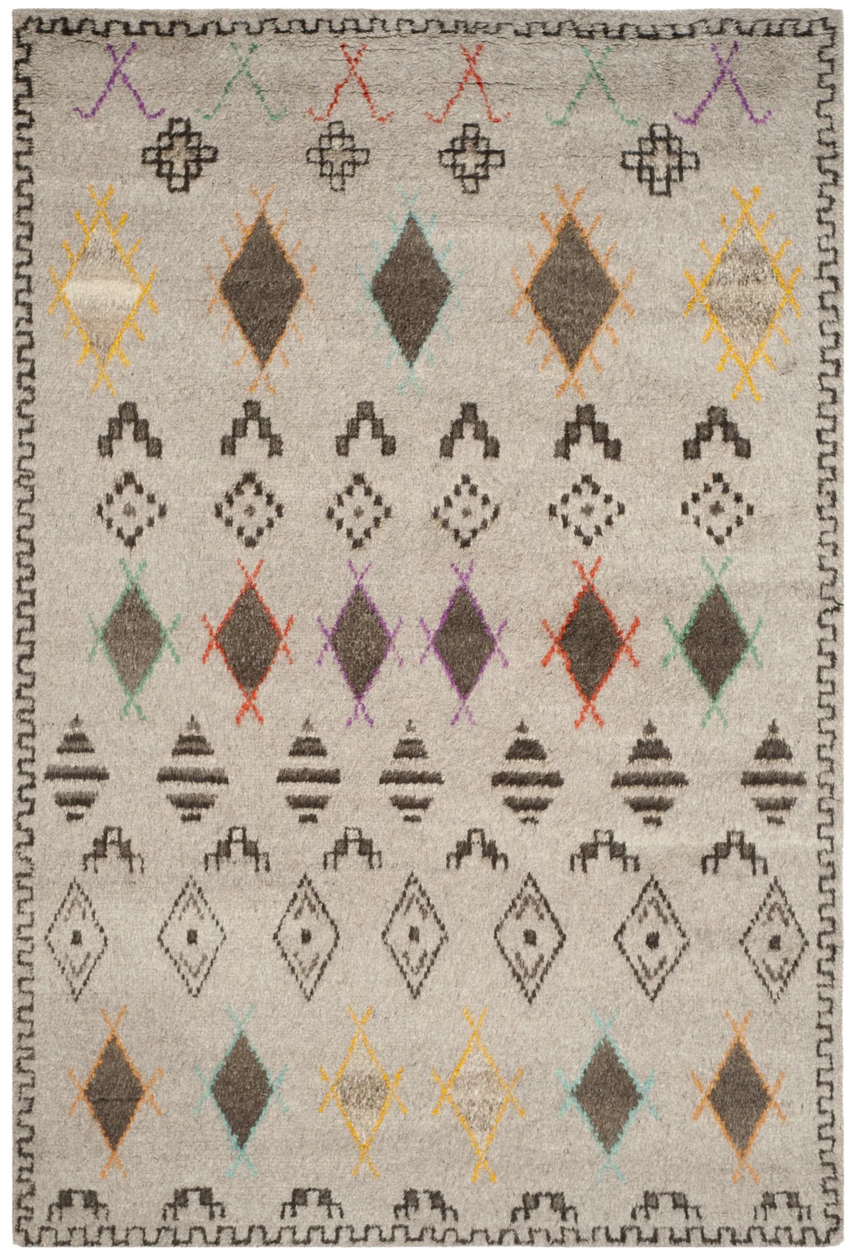 Safavieh Kenya 6'-0" x 9'-0" Rug in Natural / Multi