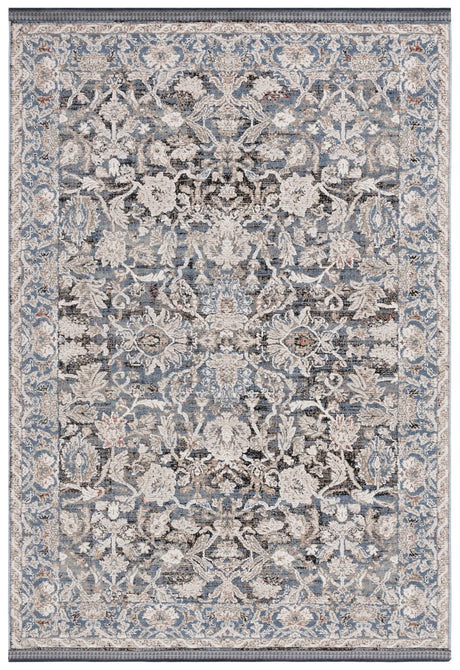 Safavieh Vivaldi 5'-3" x 7'-6" Rug in Navy / Ivory