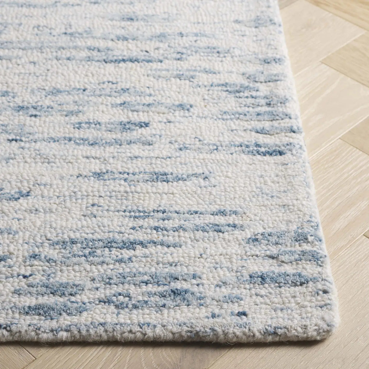 Safavieh Ebony 4'-0" x 6'-0" Rug in Ivory / Light Blue