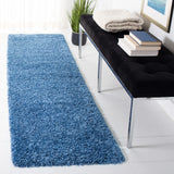 Safavieh Evolution Shag 500 2'-2" x 8'-0" Rug in Blue