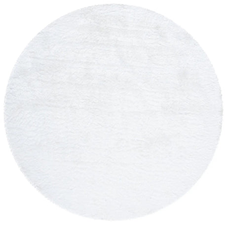 Safavieh Shag 7'-0" x 7'-0" Rug in Ivory