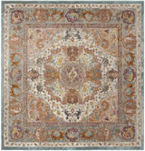 Safavieh Aria 6'-5" x 6'-5" Rug in Beige / Orange