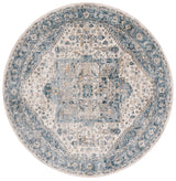 Safavieh Valencia 6'-4" x 6'-4" Rug in Ivory / Blue