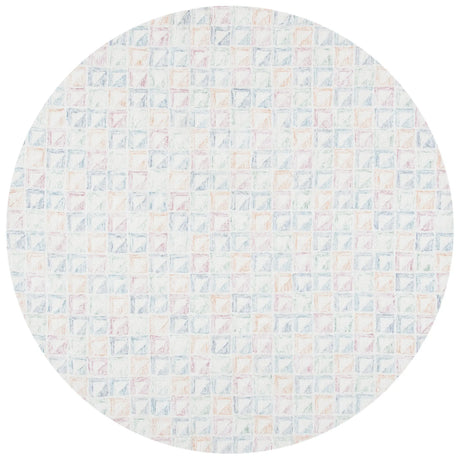 Safavieh Rodeo Drive 6'-0" x 6'-0" Rug in Ivory / Blue