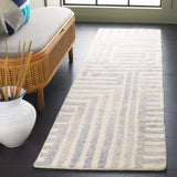 Safavieh Renewal 2'-3" x 8'-0" Rug in Blue / Ivory
