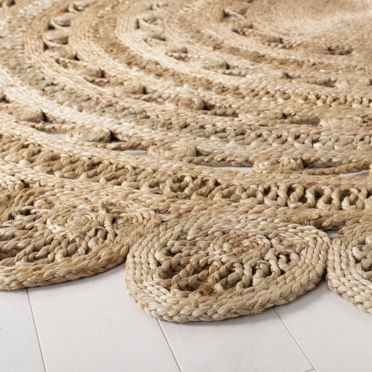 Safavieh Natural Fiber 5'-0" x 5'-0" Rug in Natural
