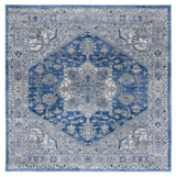 Safavieh Brentwood 6'-7" x 6'-7" Rug in Blue / Grey