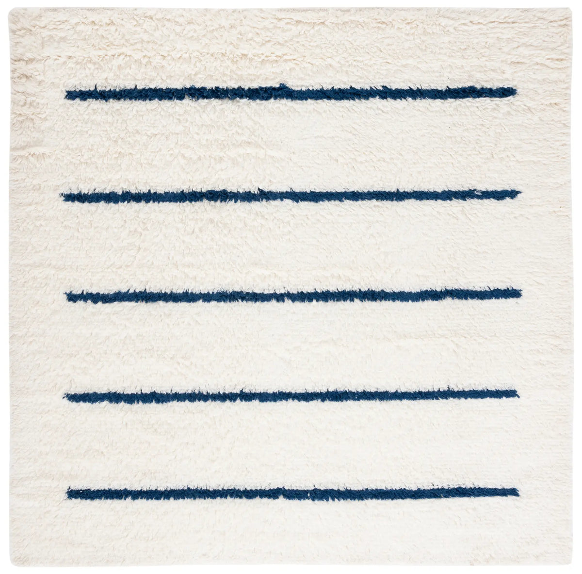 Safavieh Kenya 7'-0" x 7'-0" Rug in Ivory / Navy