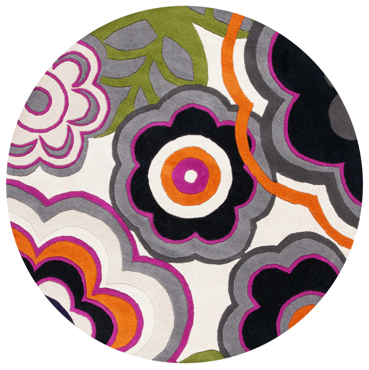 Safavieh Soho 6'-0" x 6'-0" Rug in Multi