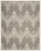 Safavieh Manchester 8'-0" x 10'-0" Rug in Grey / Ivory