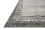 Loloi Austen Aus-02 Pebble/Charcoal Rugs - rug corner