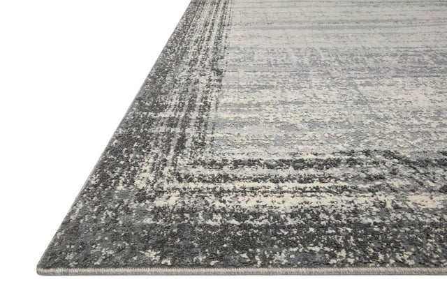 Loloi Austen Aus-02 Pebble/Charcoal Rugs - rug corner
