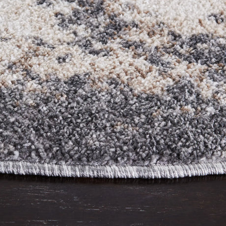 Safavieh Aston 6'-7" x 6'-7" Rug in Grey / Ivory