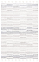 Safavieh Moroccan Tassel Shag 4'-0" x 6'-0" Rug in Beige / Ivory
