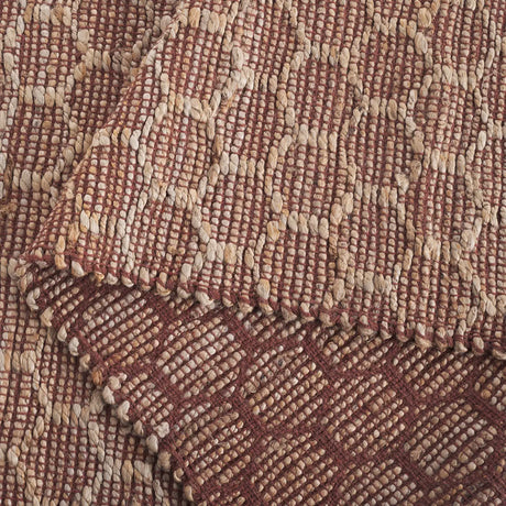 Safavieh Cape Cod 4'-0" x 6'-0" Rug in Rust / Natural