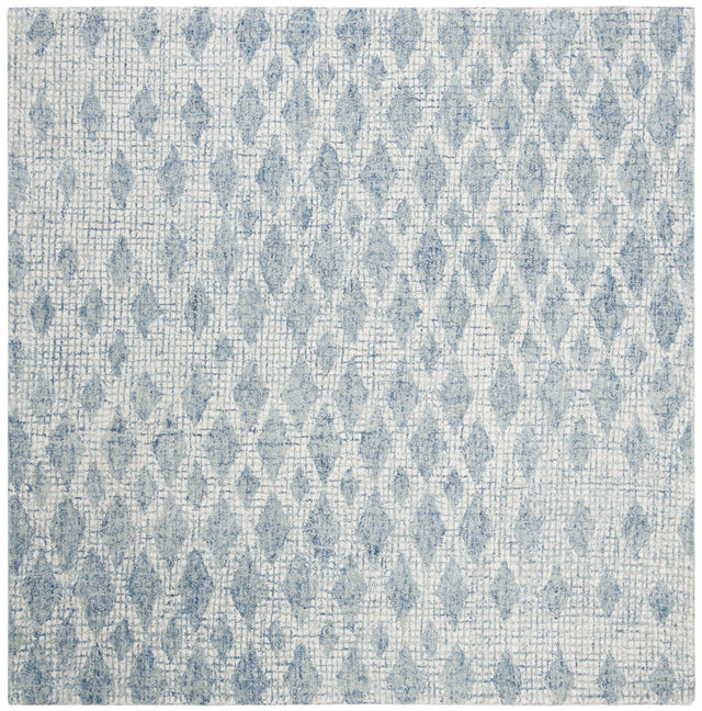 Safavieh Abstract 6'-0" x 6'-0" Rug in Ivory / Blue