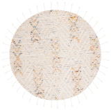 Safavieh Natura 6'-0" x 6'-0" Rug in Ivory / Orange