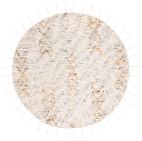 Safavieh Natura 6'-0" x 6'-0" Rug in Ivory / Orange